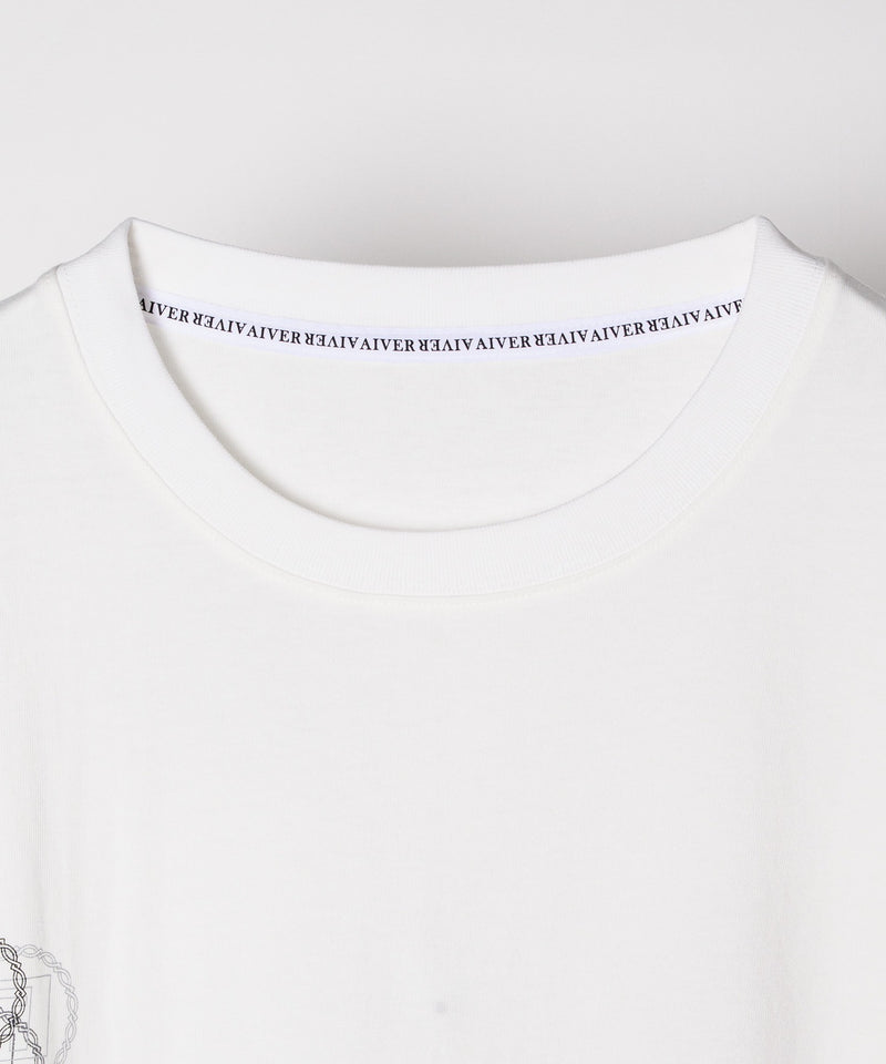 【予約】AIVER　エラープリントL/S TEE