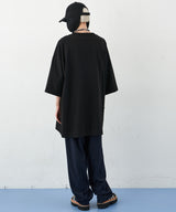 AIVER　16/‐ウォッシュ天竺モンスターS/S TEE