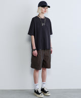AIVER　30/2ウォッシュ天竺ガゼットポケットコンパクトS/S TEE