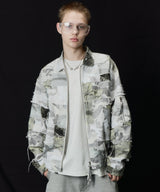 AIVER　ボロフライトジャケット