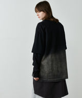 【予約】AFF AIVER　グラデーションブリーチレイヤードロンTEE