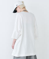 AIVER　16/‐ウォッシュ天竺モンスターS/S TEE