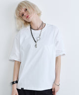AIVER　30/2ウォッシュ天竺ガゼットポケットコンパクトS/S TEE