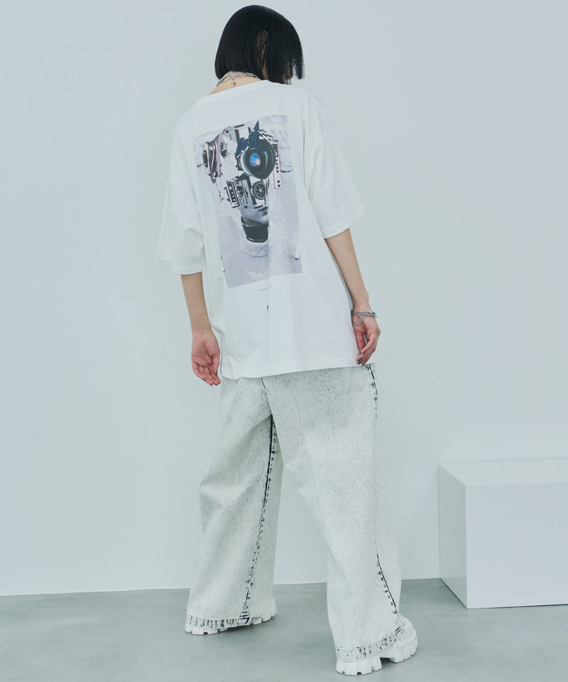 岡本奇太郎×AIVER　フェイスS/S TEE