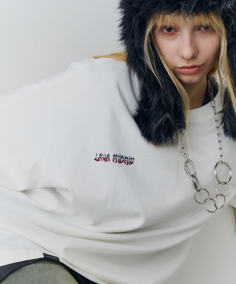 【予約】AIVER　LAVAハイブリットL/S TEE