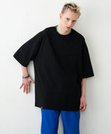 AIVER　16/‐ウォッシュ天竺モンスターS/S TEE