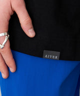 AIVER　16/‐ウォッシュ天竺モンスターS/S TEE