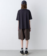 AIVER　30/2ウォッシュ天竺ガゼットポケットコンパクトS/S TEE