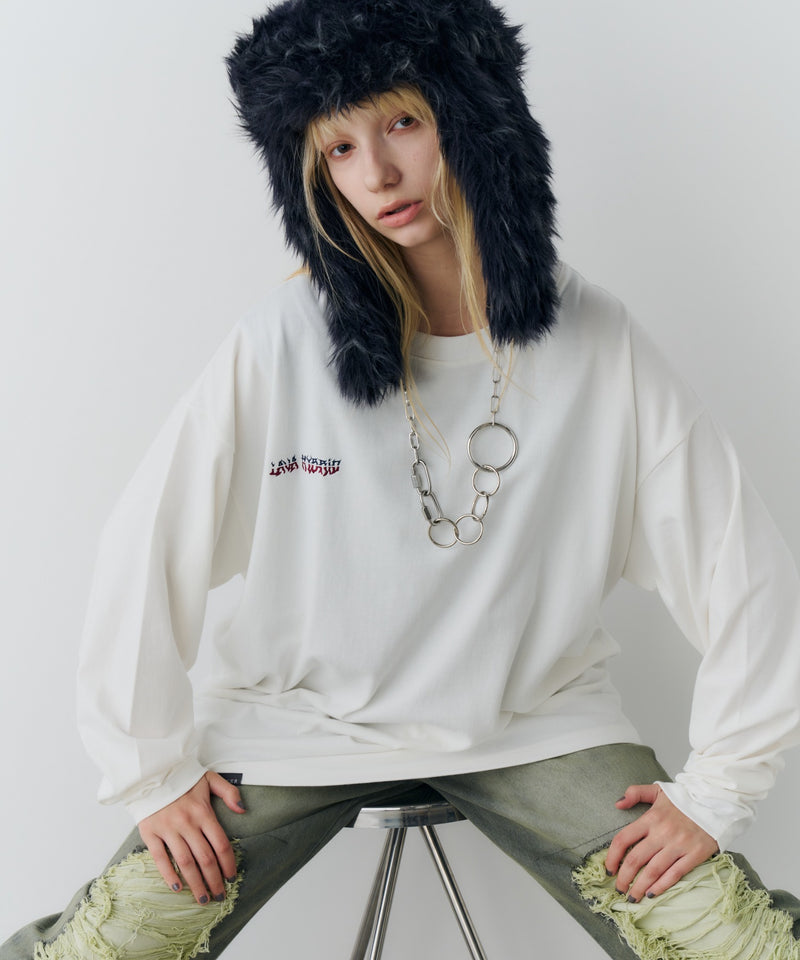 【予約】AIVER　LAVAハイブリットL/S TEE