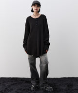 【予約】AIVER　ヘビーワッフルモンスターL/S TEE