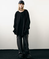 【ONLINE STORE先行予約】AIVER　ヘビーワッフルモンスターL/S TEE