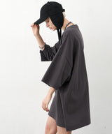 AIVER　16/‐ウォッシュ天竺モンスターS/S TEE