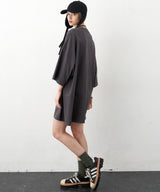 AIVER　16/‐ウォッシュ天竺モンスターS/S TEE