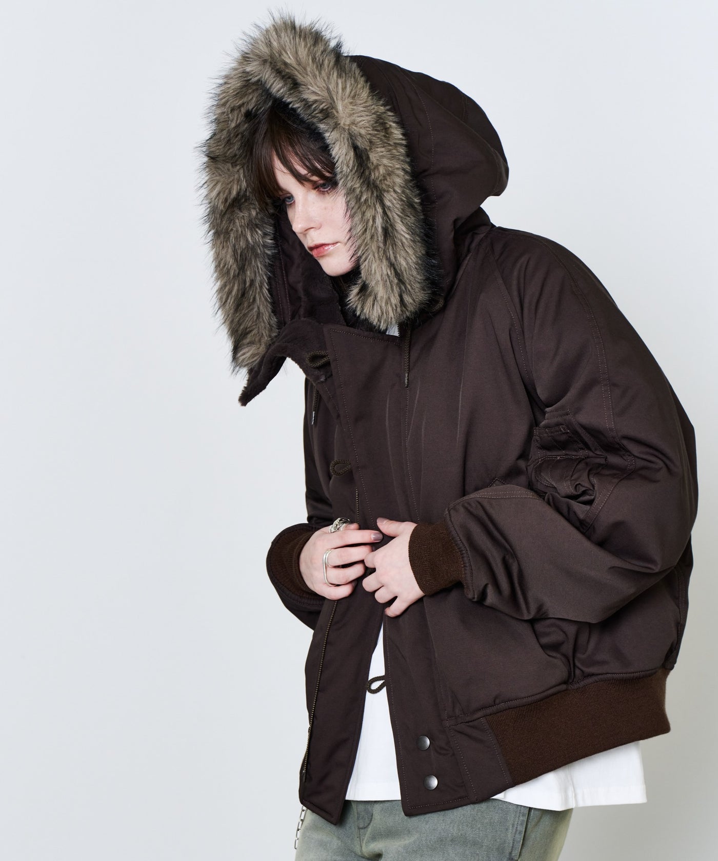 AIVER N-2Bフライトブルゾン