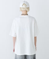 【予約】AFF AIVER　16/-ウォッシュ天竺スキッパーS/S TEE