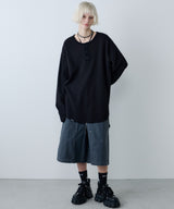 AIVER　ヘビーワッフルモンスターL/S TEE