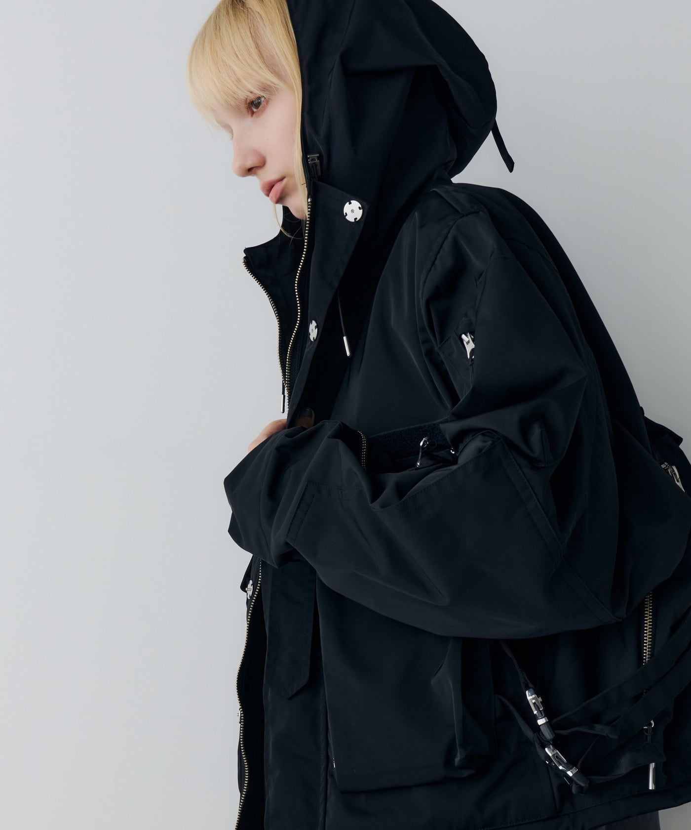 予約】AIVER Atelier Made ソロテックスショートフライトブルゾン