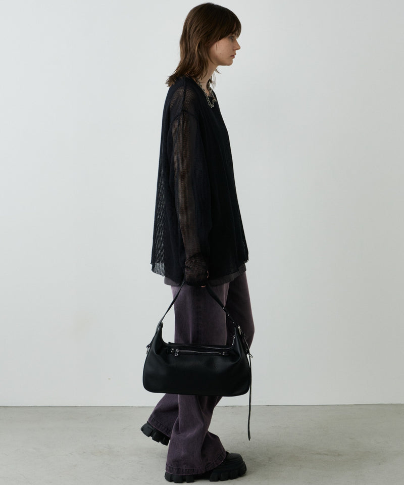 【予約】AFF AIVER　カットオフメッシュプルオーバー