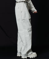 【ONLINE STORE先行予約】AIVER　ボンテージデニムベイカーパンツ