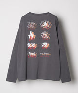 【予約】AIVER　エラープリントL/S TEE