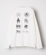 【予約】AIVER　エラープリントL/S TEE