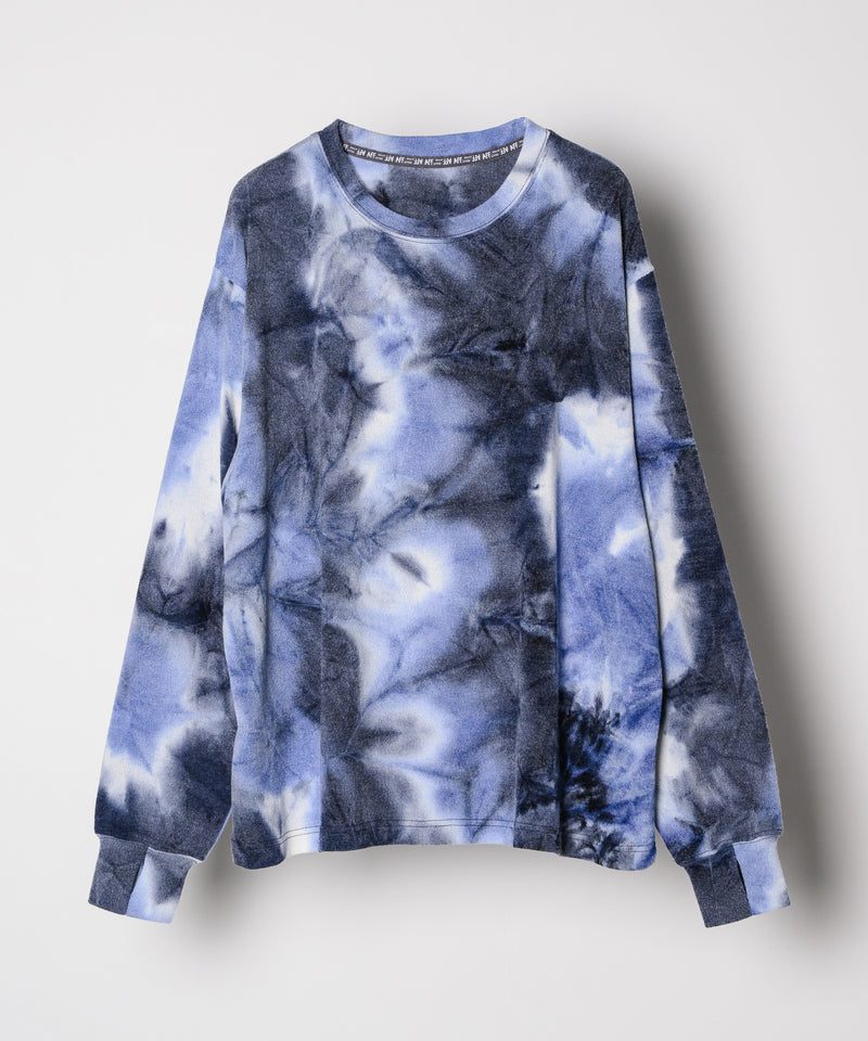 【予約】AFF AIVER　ムラ染めニットL/S TEE