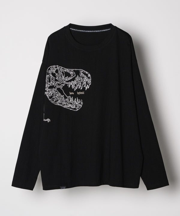 【予約】AIVER　レックス刺繍L/S TEE