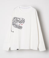 AIVER　レックス刺繍L/S TEE