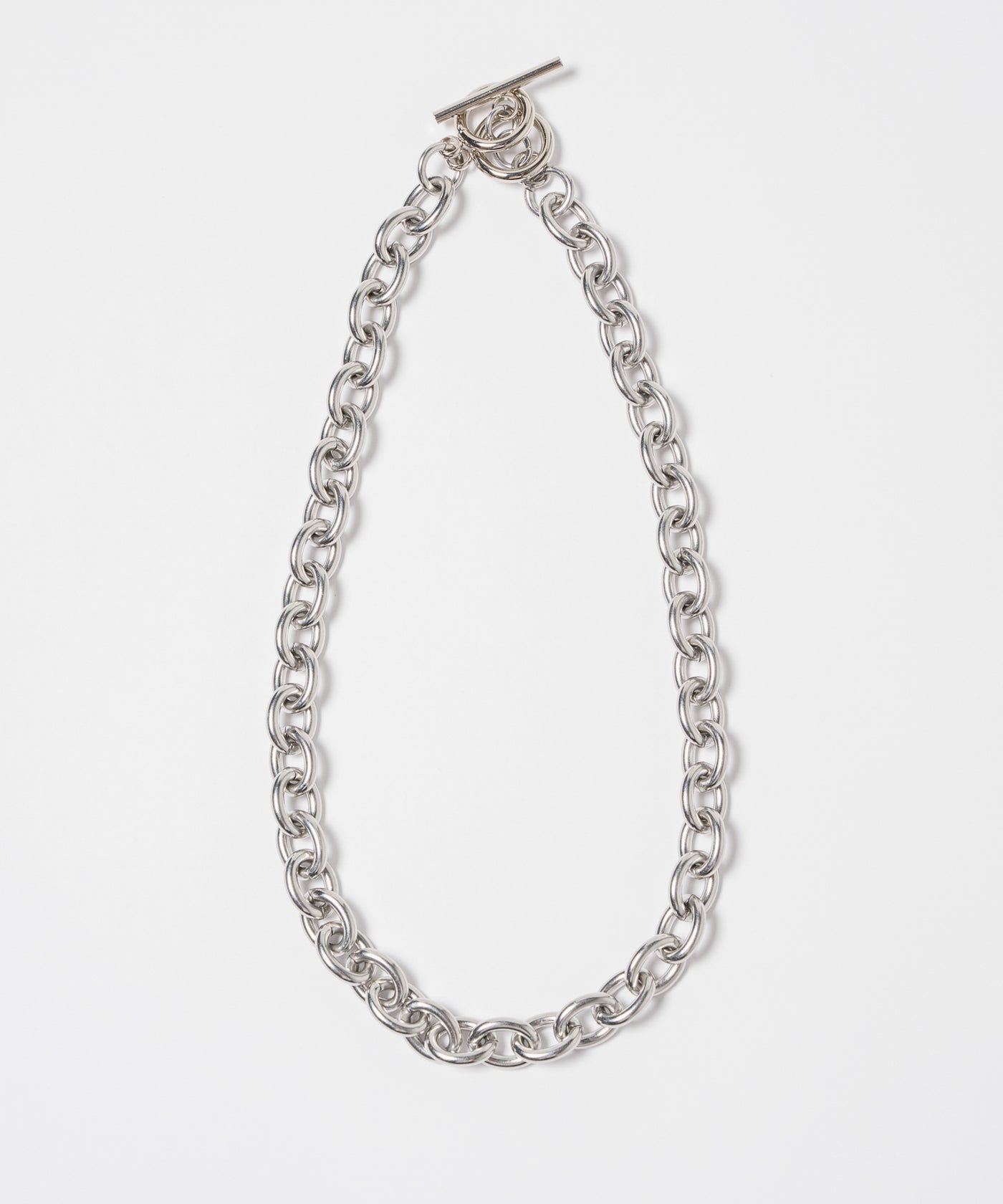 AFF AIVER サージカルダブルリングチェーンネックレス