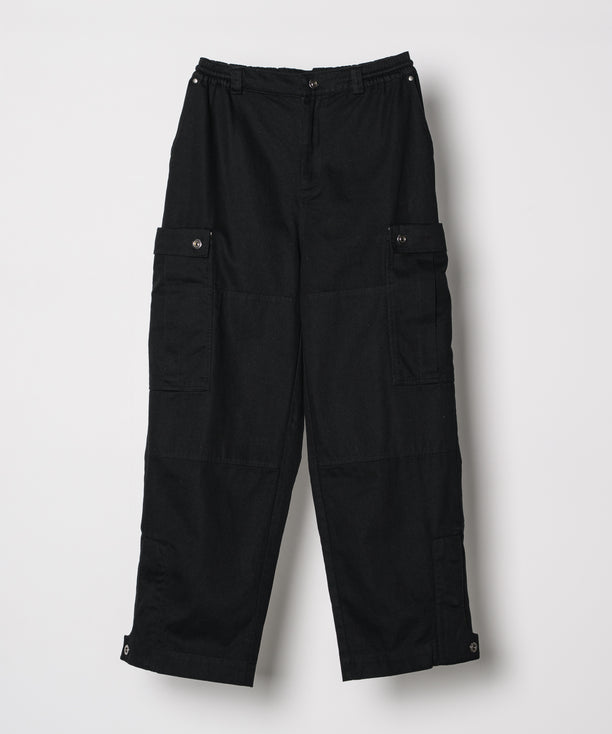 AIVER　ムラ染めナイロンカーゴパンツ AIVER カーゴパンツ AIVER ムラ染めナイロンカーゴパンツ メンズ