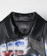 Johann×AIVER　フェイクレザーコート