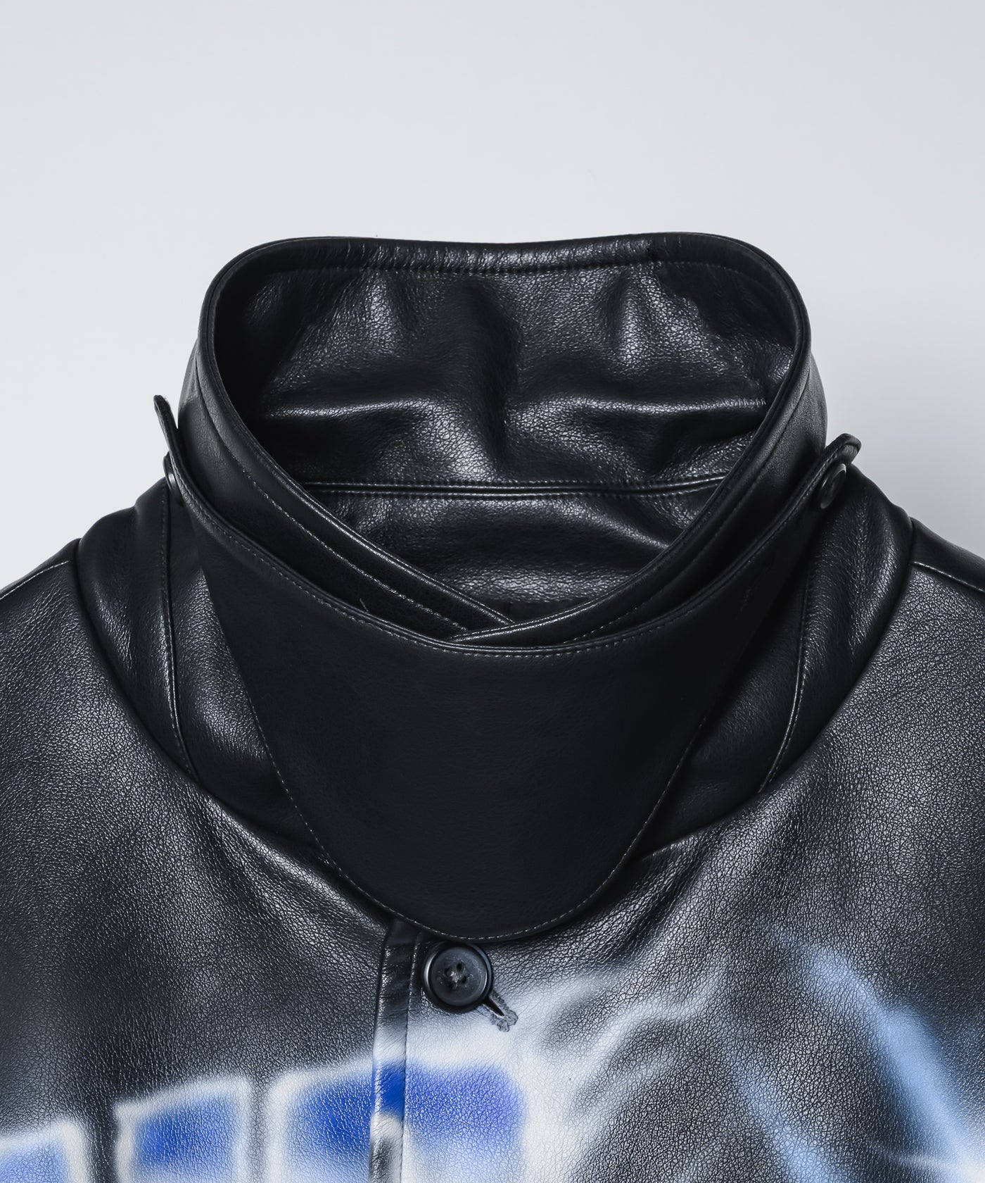 Johann×AIVER フェイクレザーコート