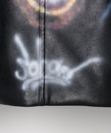 Johann×AIVER　フェイクレザーコート