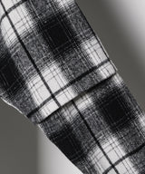 【一部予約】AIVER　レイヤードオンブレチェックシャツ