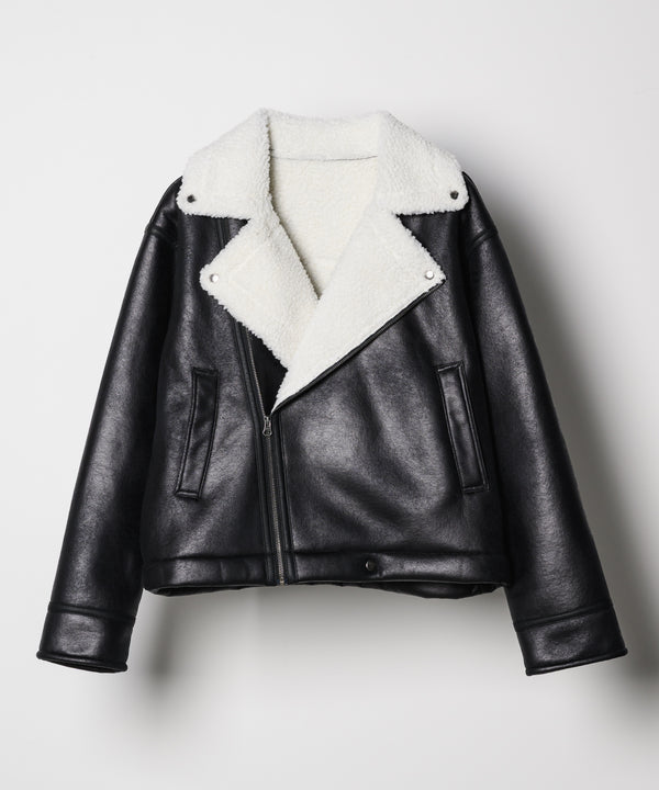 AFF AIVER　フェイクムートンダブルライダース