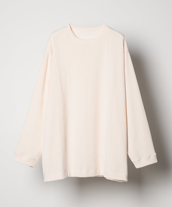 【予約】AFF AIVER　モールニットビッグプルオーバー