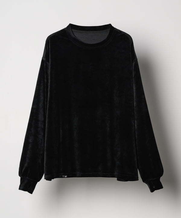 【予約】AFF AIVER　サムホールベロアロンTEE