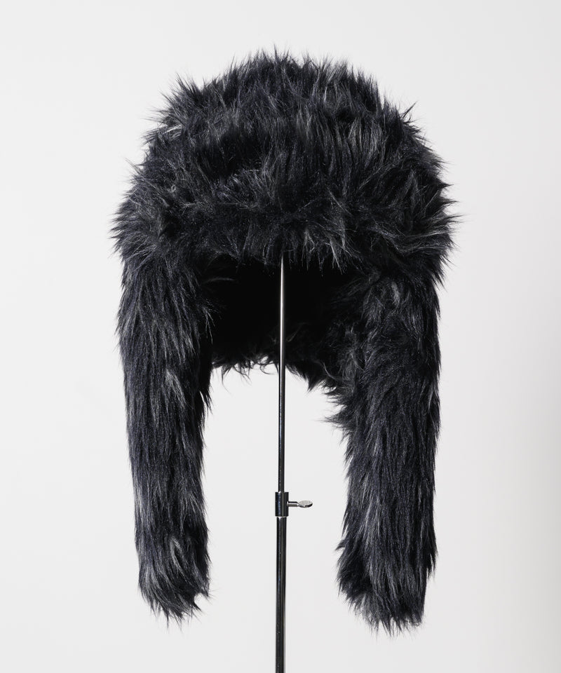 【予約】AIVER Atelier Made　ミックスファーフライトキャップ