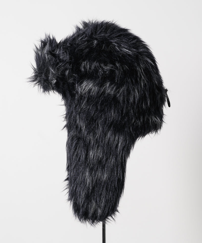 【予約】AIVER Atelier Made　ミックスファーフライトキャップ