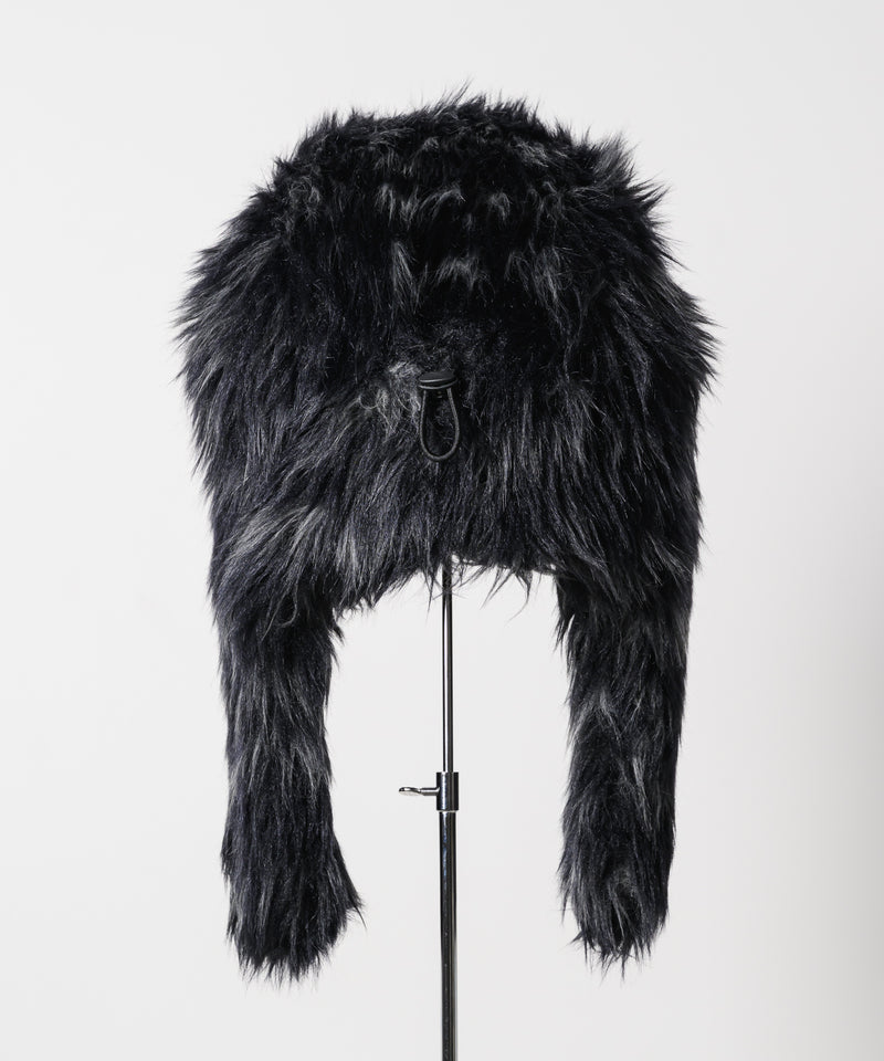 【予約】AIVER Atelier Made　ミックスファーフライトキャップ