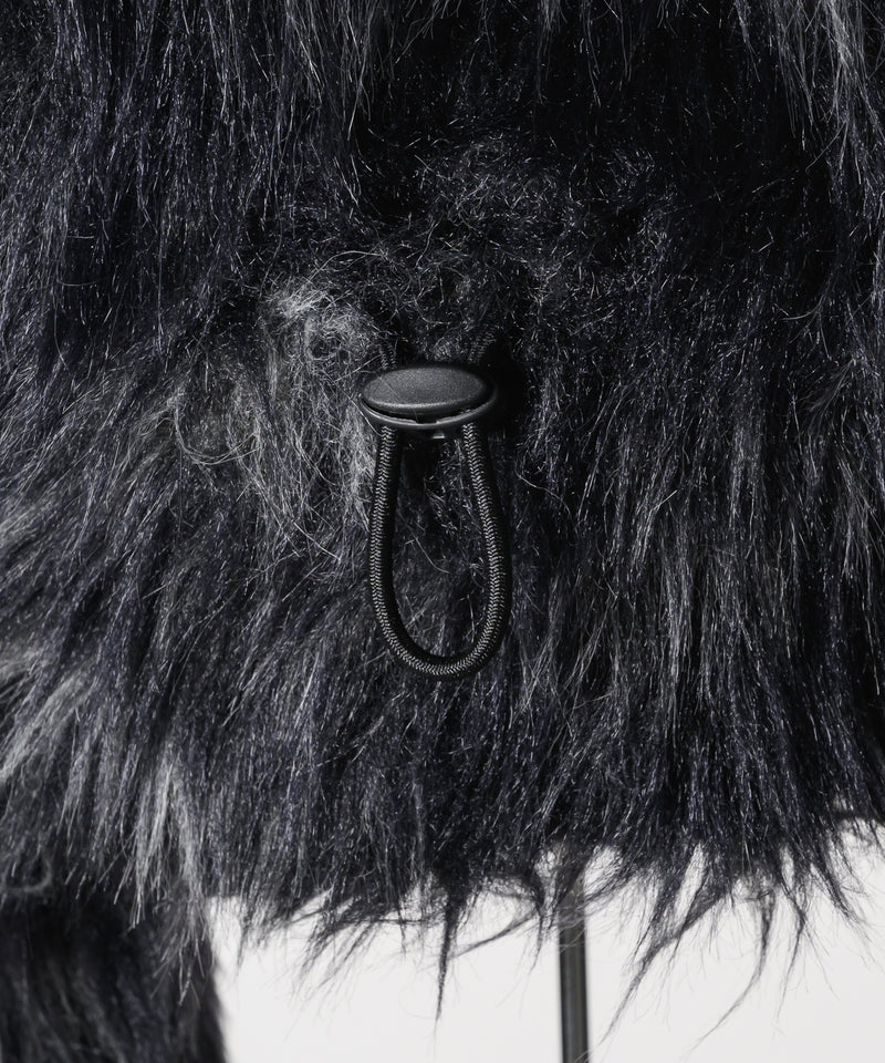 【予約】AIVER Atelier Made　ミックスファーフライトキャップ