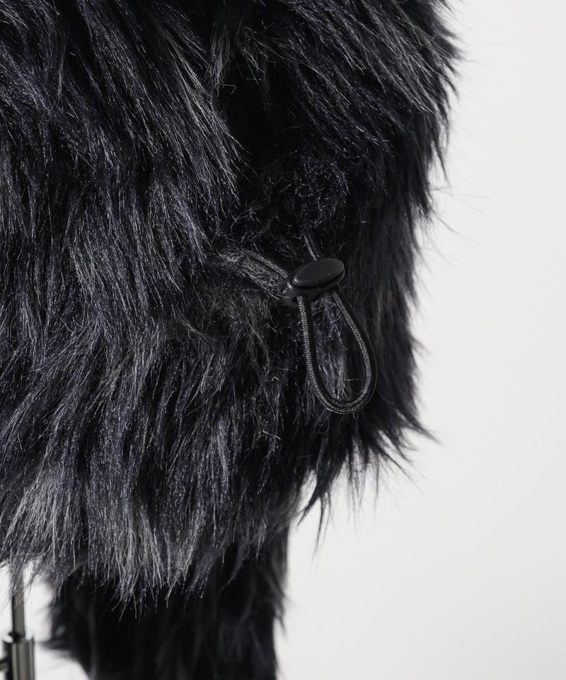 【予約】AIVER Atelier Made　ミックスファーフライトキャップ