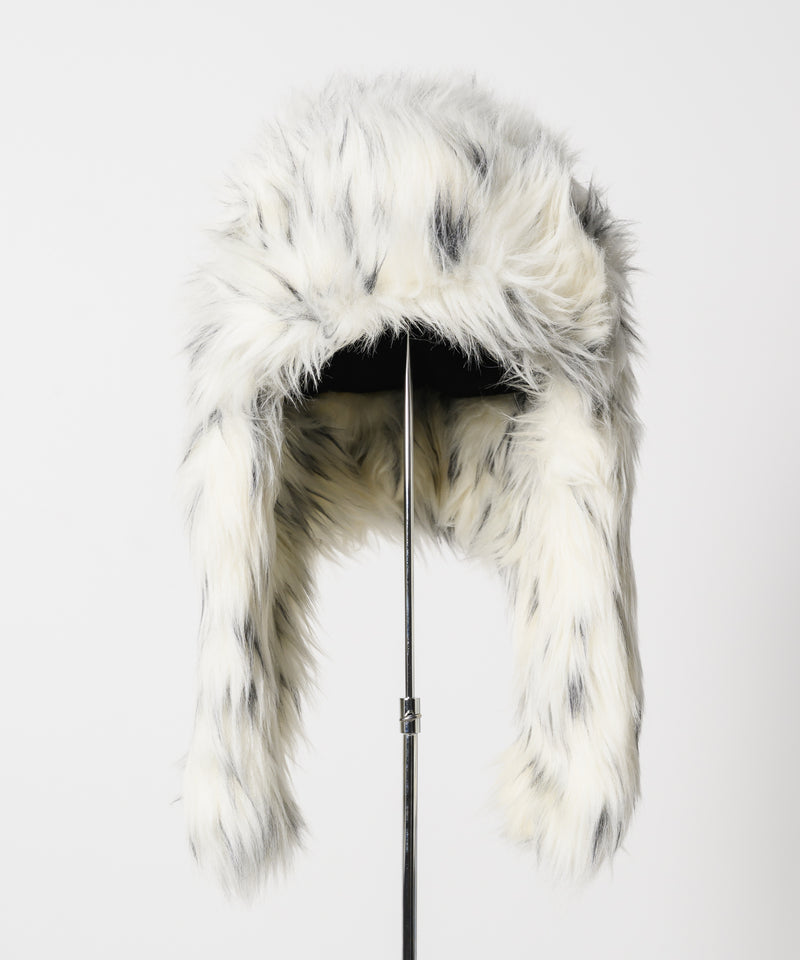 【予約】AIVER Atelier Made　ミックスファーフライトキャップ