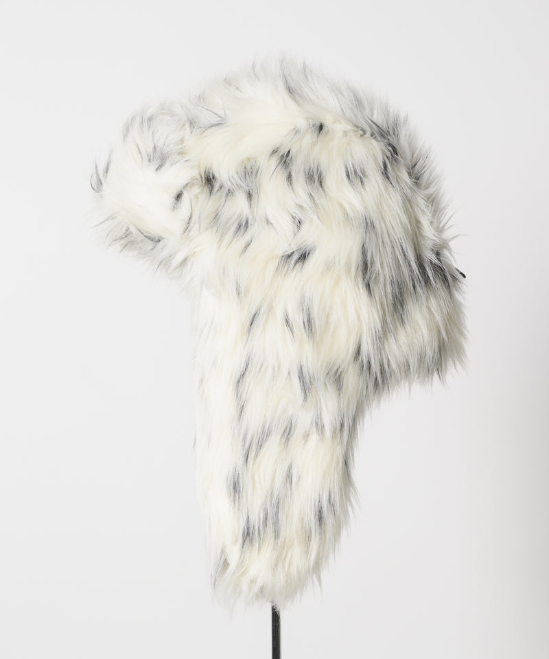 【予約】AIVER Atelier Made　ミックスファーフライトキャップ