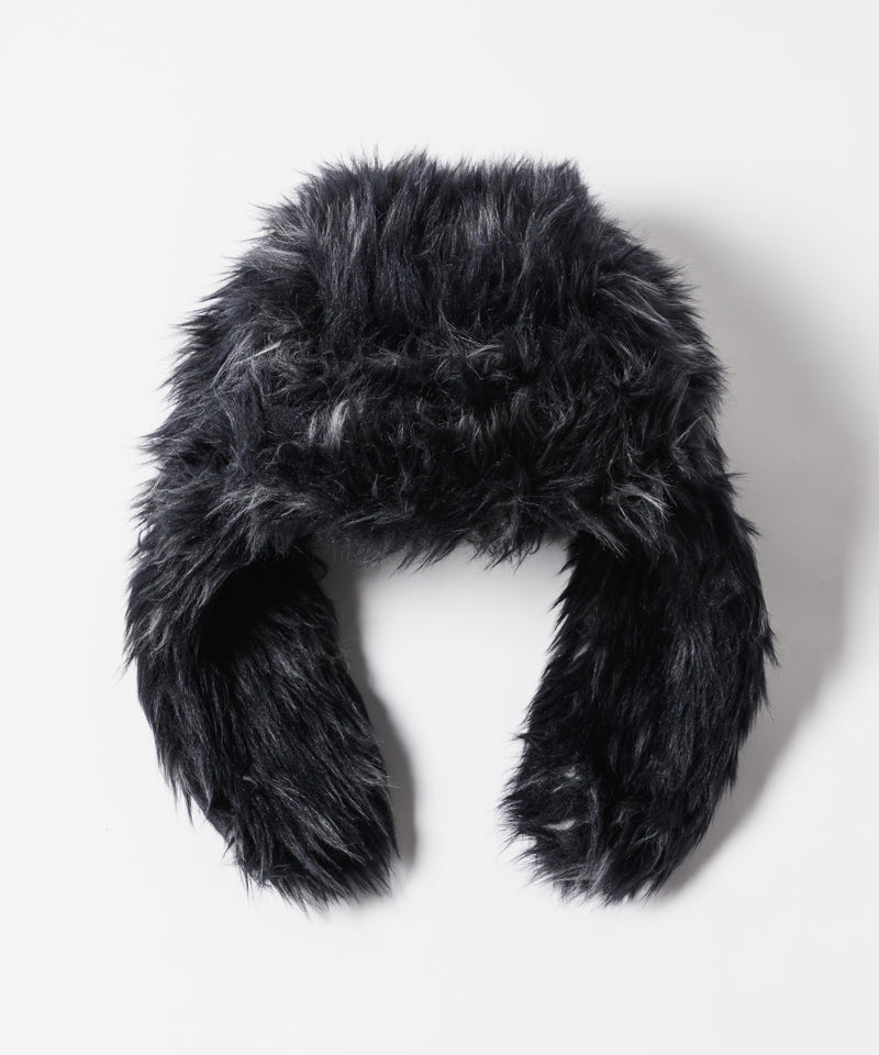 【予約】AIVER Atelier Made　ミックスファーフライトキャップ