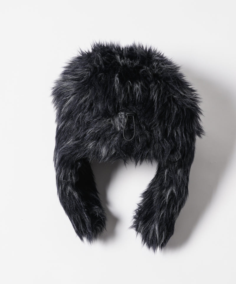 【予約】AIVER Atelier Made　ミックスファーフライトキャップ