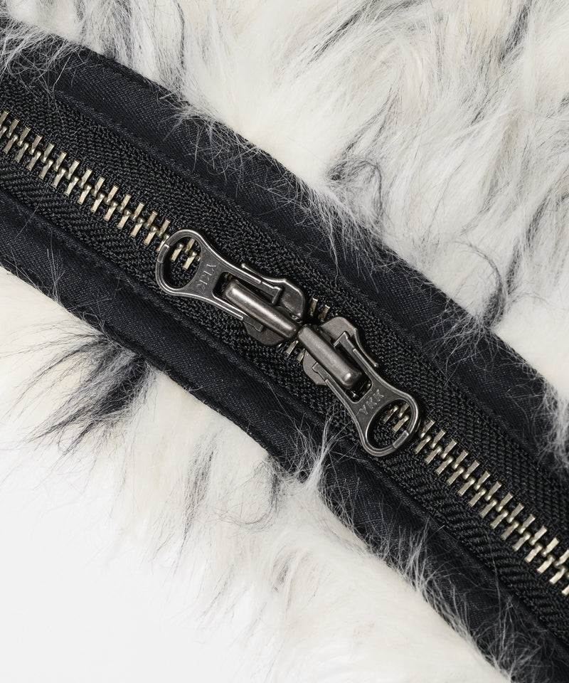 【予約】AIVER Atelier Made　ミックスファーショルダーバッグ