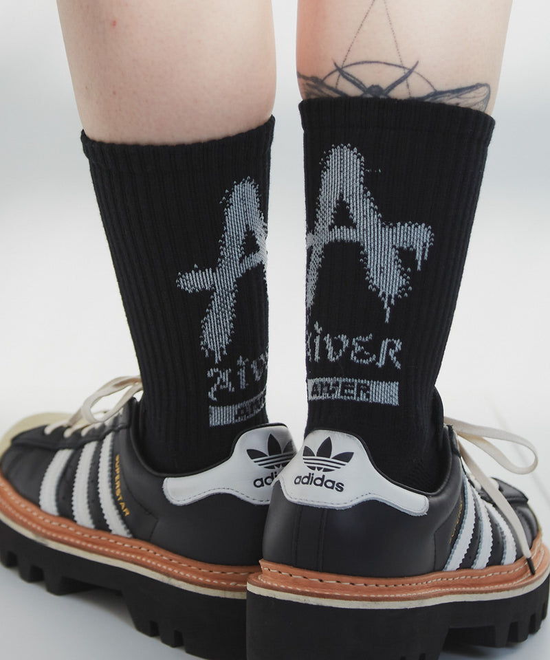 AIVER　Aロゴソックス　MADE IN JAPAN
