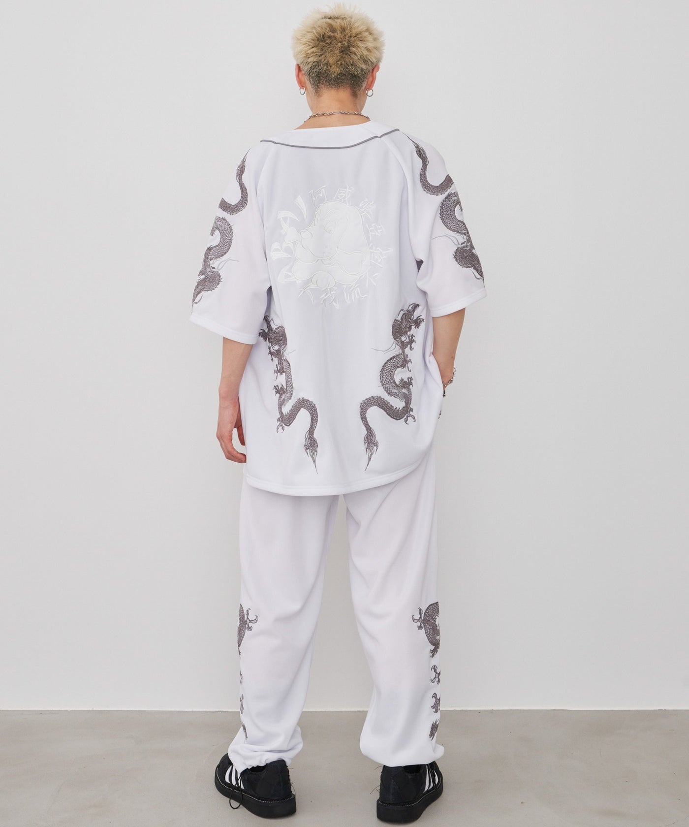 GALFY×AIVER YABAIベースボールシャツ GALFY×AIVER YABAIベースボールシャツ