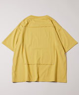 AIVER　シルケット天竺リベットパッチTEE